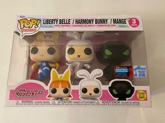 Funko Pop! Powerpuff Girls 3-Pack NYCC 2025 Shared Sticker