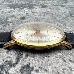 Seiko Champion 1960s Manual Wind Men’s Watch 19J Vintage Leather Band