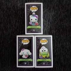 Funko Pop! Sanrio HELLO KITTY CINNAMOROLL KEROPPI Pack Of 3 (All Glow) #155-#157