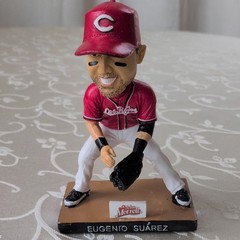 Cincinnati Reds Eugenio Suarez Bobblehead In Original Box And Packaging.