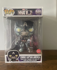 Funko Pop! Marvel What If…? Zombie Captain America #949 GameStop Exclusive