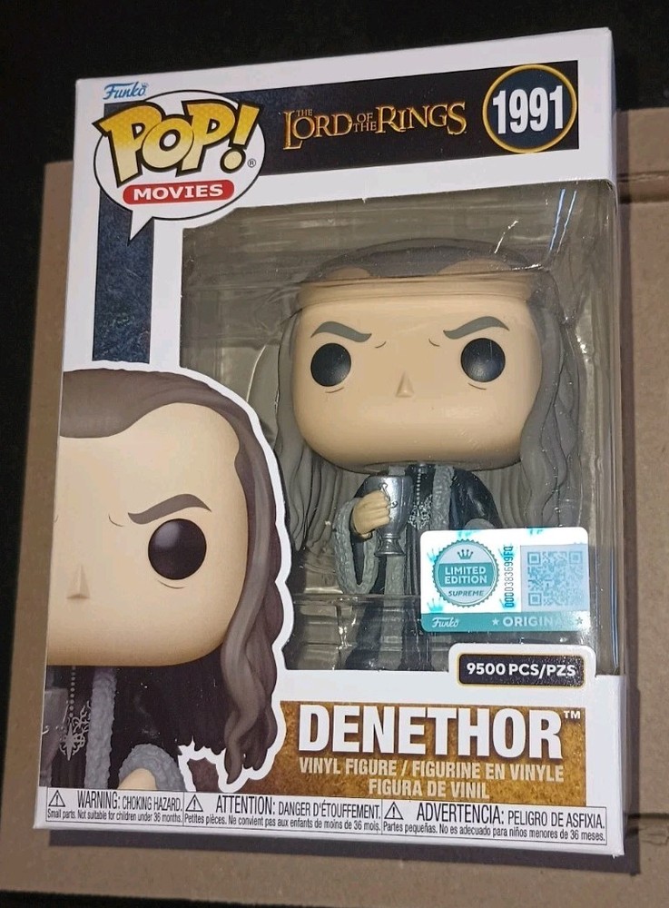Funko Popl The Lord of the Rings Denethor 1991 Lim. Edition Figure 9500 SOLD OUT
