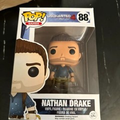 Funko Pop! Vinyl: Uncharted 4 Nathan Drake #88 with PROTECTOR