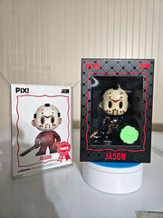 Thrilljoy PIX! Jason Figure Jason Universe Chase Timed Glow in the Dark