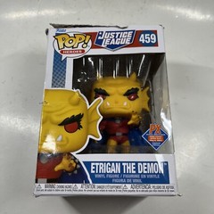Funko Pop! Heroes Etrigan The Demon Black Light CHASE PX 2023 PACKAGING DAMAGE