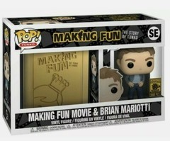 Funko Making Fun DVD/Blue-ray and Pop! Brian Mariotti Bundle LE 5000 *IN HAND*