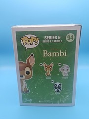 bambi flocked hot topic exclusive funko pop 94 disney