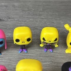 Funko Pop Black Light Nightmare Before Christmas Mini Figurines LOT OF 13 Disney