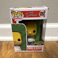 Funko Pop! Simpsons Homer in Hedges #1252 Entertainment Earth Exclusive
