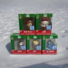 Funko Minis ELF THE MOVIE Complete Set x5 VINYL FIGURES NEW IN BOXES
