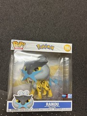 Funko Pop! Vinyl Jumbo 10 in: Pokémon – Raikou – Amazon New York Comic Con Funko