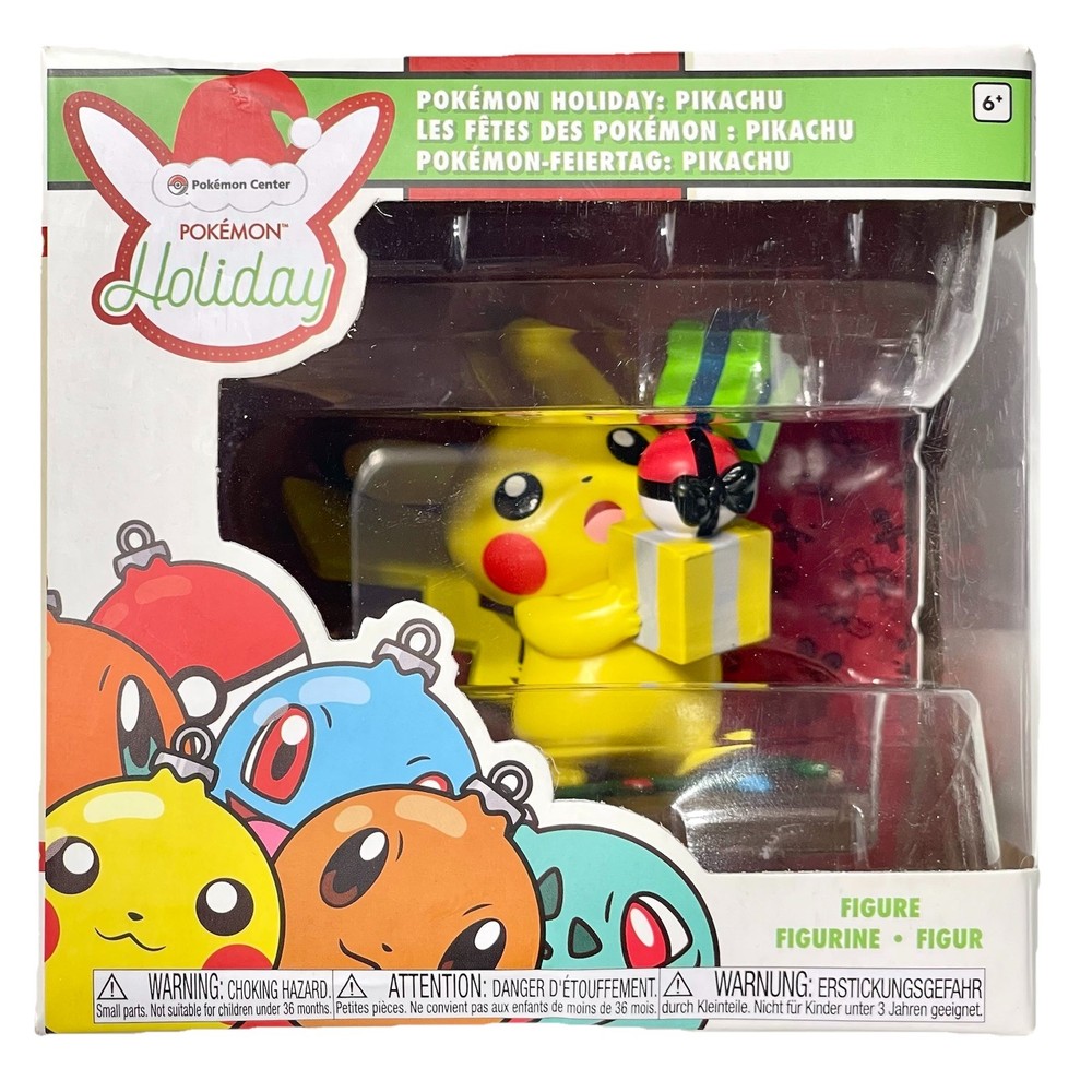 Pokemon Center Pikachu With Presents Holiday Figure Funko