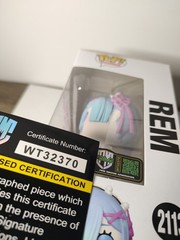REM 2113 Re:Zero Funko Pop Signed By Brianna Knickerbocker