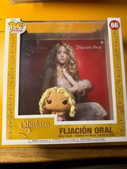 SHAKIRA – FIJACION ORAL – Funko POP! Albums #66 Figure & Album Art in Hard Case