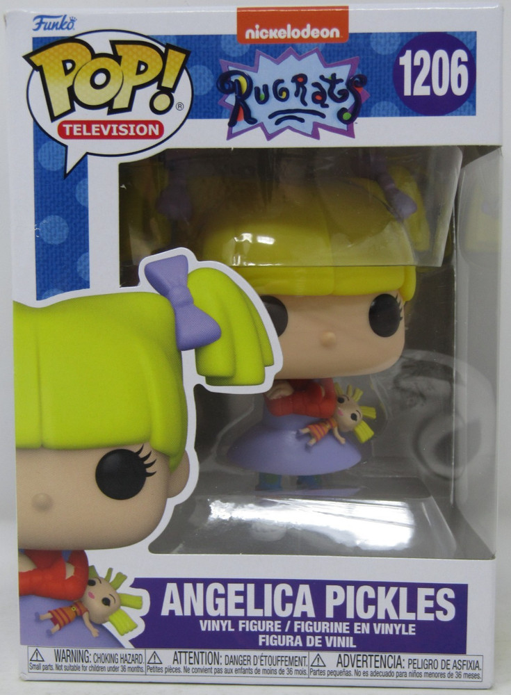 Funko Pop! TV Nickelodeon Rugrats #1206 Angelica Pickles Vinyl Figure