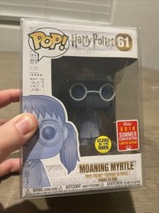 Funko Pop! Harry Potter – Moaning Myrtle #61 2018 Summer Con Glow W/Protector