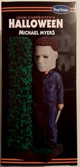 SPIRIT HALLOWEEN ROYAL BOBBLES HALLOWEEN MICHAEL MYERS RESIN BOBBLEHEAD STATUE