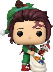Funko POP! Plus: Demon Slayer – Tanjiro, Holiday [New Toy] Vinyl Figure, Colle