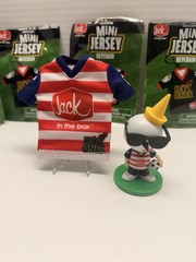 Limited Edition Jack in the Box Soccer World Cup Bobblehead and Jersey TEAM USA
