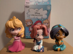 Funko Mystery Minis Aurora Jasmine Belle Set of 3 – Disney Princess Manga 2026