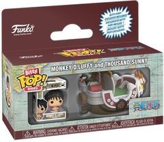 Funko Bitty POP!: Ride: One Piece – Monkey D. Luffy and Thousand Sunny [New Toy]