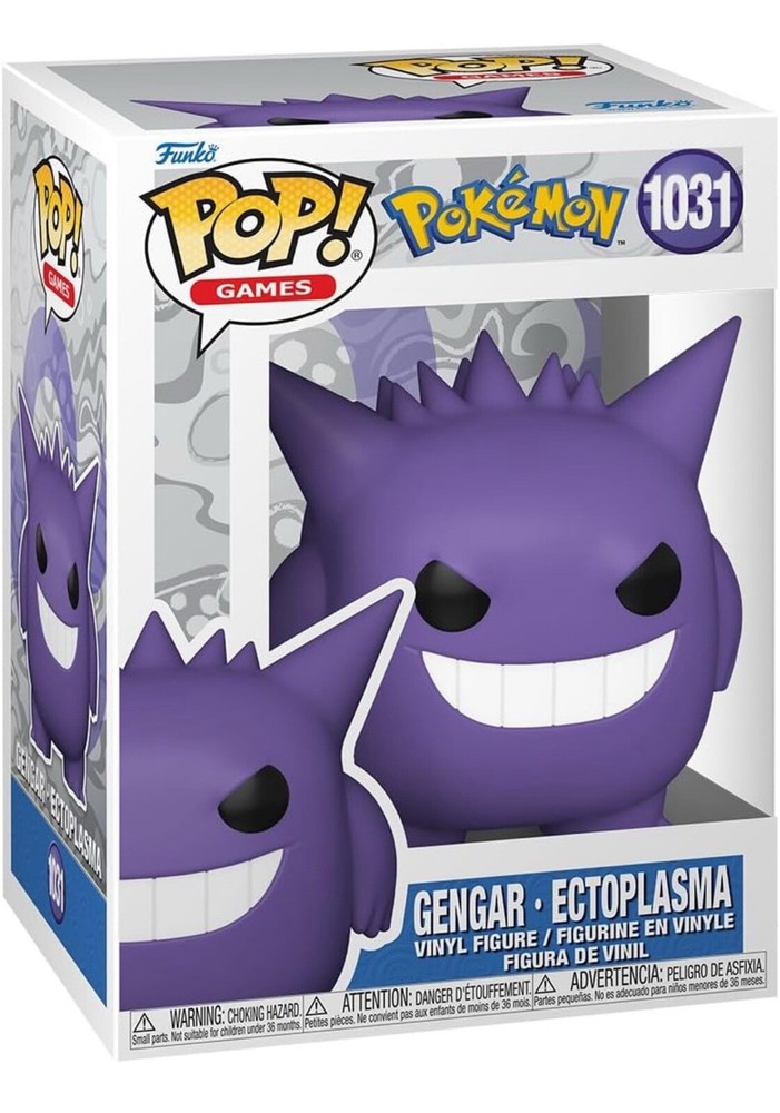 Funko POP! Games Pokemon Gengar #1031 + Free Protector | PRE-ORDER