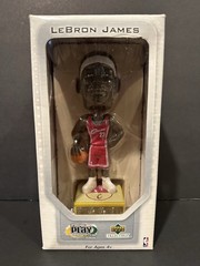 LEBRON JAMES Playmakers 2003 Limited Edition Bobblehead Cavaliers Red Jersey NEW