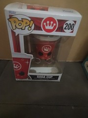 POP!! Funko #200. Soda Cup. Brand New In Original Packaging