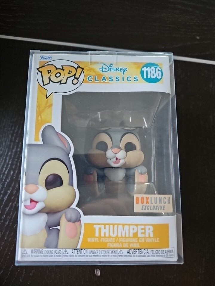 Funko POP Disney Classics Bambi Boxlunch Exclusive Thumper #1186 New