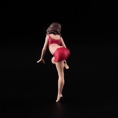 1:64 Painted Figure Model Miniature Resin Diorama Sand Sexy Beauty Pretty
