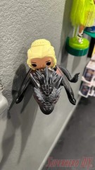 Wall Mount for POP! Rides Dragons | Fits Game of Thrones Dragon rides