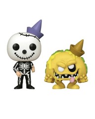 Funko Jack In The Box Skeleton Jack And Monster Taco POP 2-pk SE Funko Shop New!