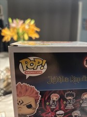 Funko Pop! Vinyl: Jujutsu Kaisen Sukuna Ray Chase Signed COA And Painted Remark!