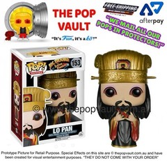 FUNKO POP VINYL MOVIES BIG TROUBLE IN LITTLE CHINA 153 LO PAN BNIB VAULTED