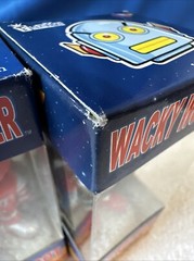 FUNKO Wobblebot XR-3000 Red & Silver Wacky Wobbler Bobblehead SCOOTERS c316
