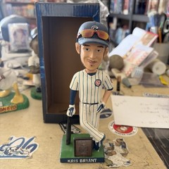 Kris Bryant 2015 Cubs NL Rookie of Year Bobblehead New in Box 8″ Tall