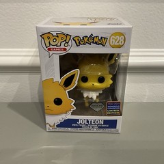 Funko Pop! Games Pokémon Jolteon #628 Diamond Collection 2021 Wondrous Con LE