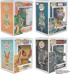 Clear Pop Protector Compatible with Funko Pop! 6″ Figures Plastic Display Box