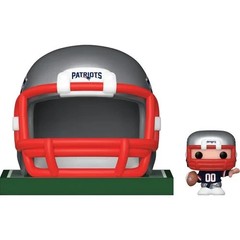 Funko Bitty POP! New England Patriots NFL Mini-Helmet + Mini-Player