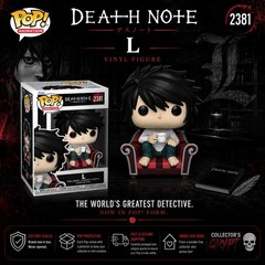 Funko Pop! Vinyl Death Note L #2381 W/ PROTECTOR