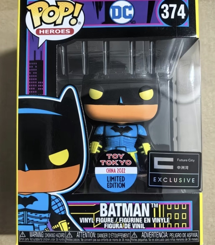 Lots 6 Pcs Funko Pop! Hero DC 374 Batman Toy Tokyo Limited Edition Exclusive