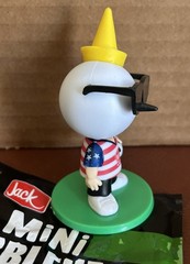 Jack In The Box Mini Soccer World Cup Bobblehead USA Jersey Hot Ones 2026