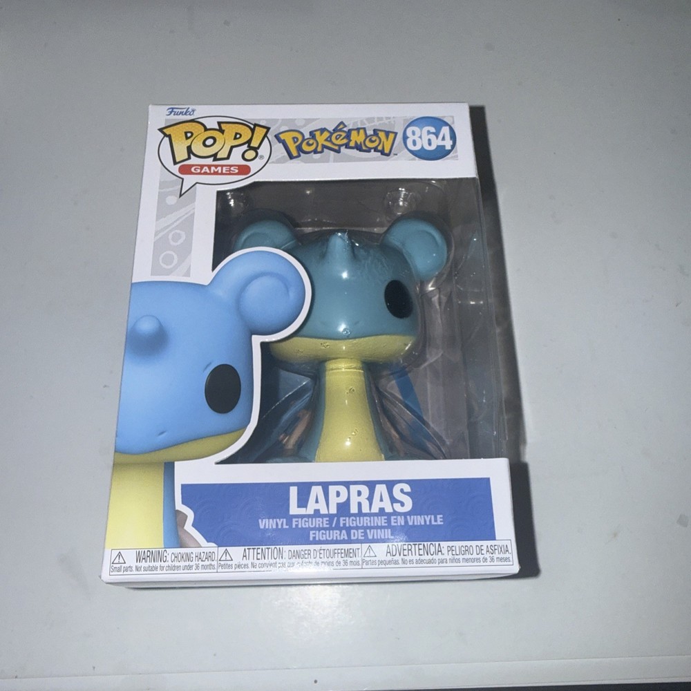 Funko Pop! Collectable Figure -Pokemon Lapras Vinyl Figure #864 – New in Box