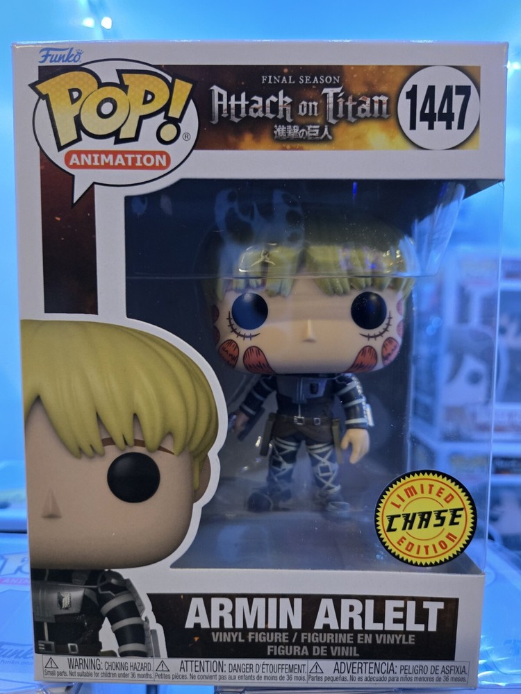 Funko Pop! Vinyl: Attack on Titan – Armin Arlelt (Metallic) – Chalice…