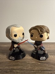 Funko Pop Star Wars – Count Dooku Vs. Anakin Skywalker 2 Pack (Out of Box)