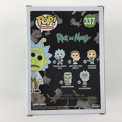 Funko Pop ALIEN RICK 2018 ECCC Spring Convention Exclusive Rick and Morty 337