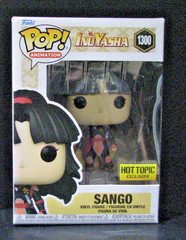 FUNKO POP ANIMATION INUYASHA 1300 SANGO HOT TOPIC EXCLUSIVE NRFB