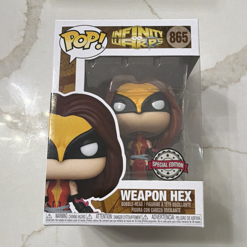 Funko Pop! Vinyl Marvel Infinity Warps Weapon Hex #865 Special Edition