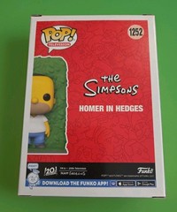 Funko Pop TV The Simpsons Homer in Hedges Entertainment Earth 1252 Vinyl Figure