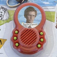 VTG 2005 Basic Fun Napoleon Dynamite Talking Keychain #1144 NOS.
